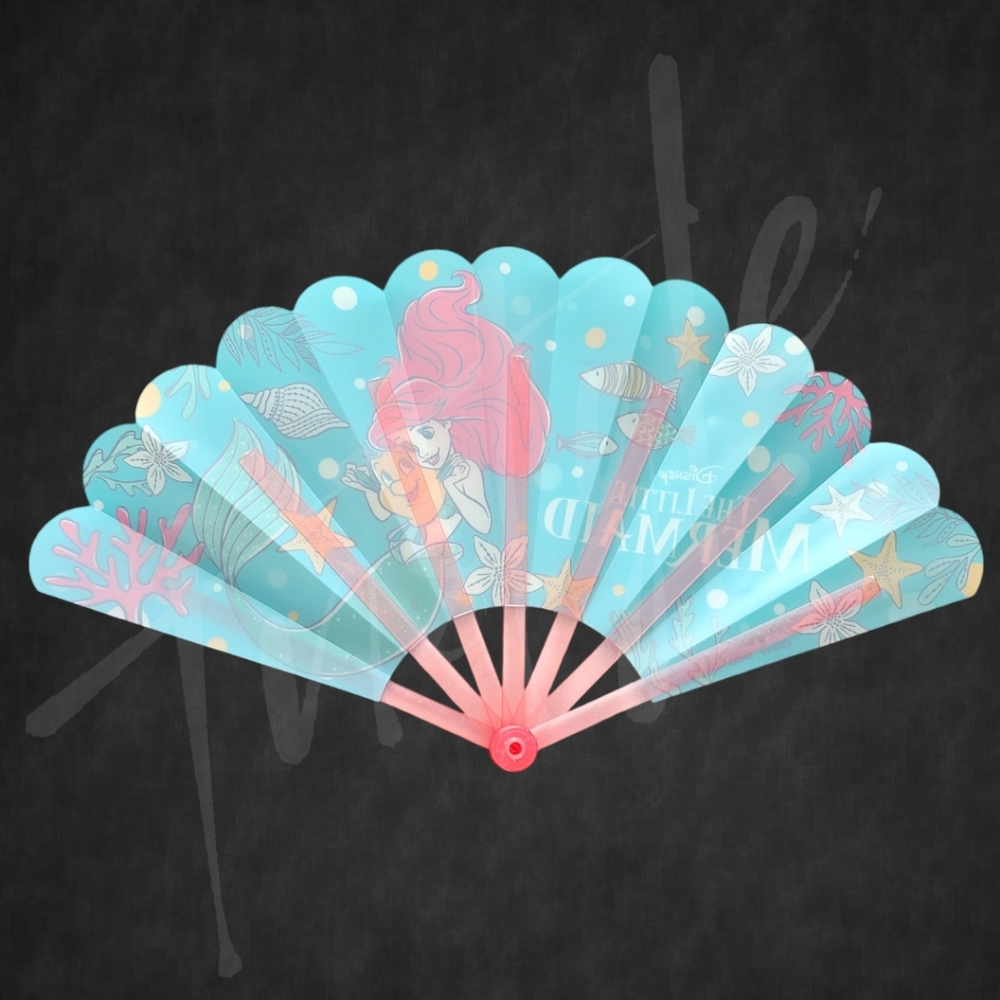 ⭐️LTD QTY⭐️ The Little Mermaid Waterproof Fan - Picture 2 of 3